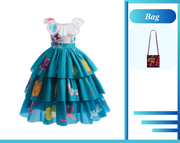 Mirabel Madrigal Encanto Inspired Dress for Girls