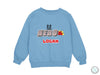 Custom Name Sweatshirt For Toddler Boys with Lil Hero Text