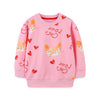 Kitty Kat Rundhals-Sweatshirt (Rosa) 