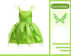 Tinker Bell Fairy inspiriertes Mädchenkleid