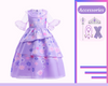 Encanto Isabela inspiriert Blumenmädchen Kleid Prinzessin Kostüm