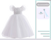 Giselle Enchanted White Inspired Princess Dress