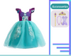 Prinzessin Ariel Meerjungfrau inspiriert Mädchen Kleid Kostüm Cosplay