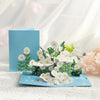 Handmade Flowers Pop Up Birthday Card Greeting Card