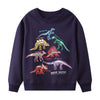 Vollärmeliges Dino-Jungen-Sweatshirt