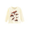 Vollärmeliges Dino-Jungen-Sweatshirt