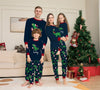 Weihnachts-Familien-Matching-Set und Weihnachtsfeier-Outfits für Papa-Mutter-Kinder