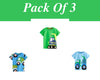 Jungen-Baumwoll-T-Shirts Sommer-T-Shirts &amp; Tops für Baby-Jungen Carss-Muster | Kleinkind Jungen Shirt Kinderkleidung Geschenk für Jungen 3er Pack