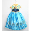 Anna Inspired Girls Cosplay Costume Dress