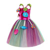 Candy Tutu-Kleid für Mädchen mit Stirnband